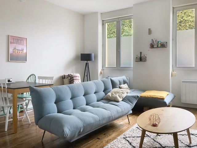 Appartement T2 45m2 traversant Est Ouest