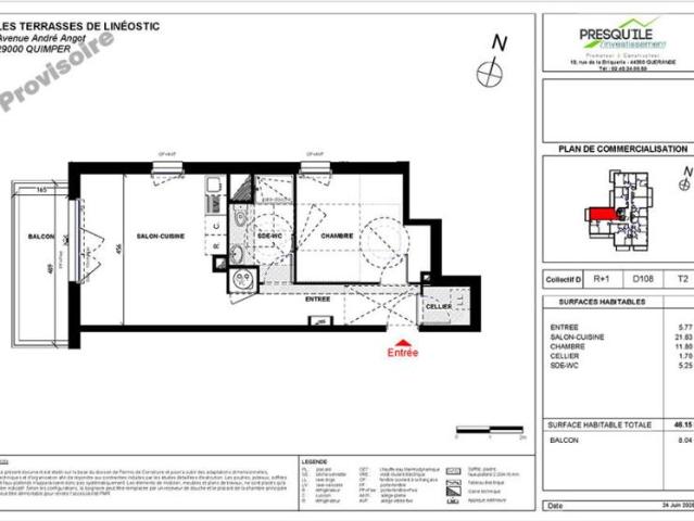 Appartement T2 46.15