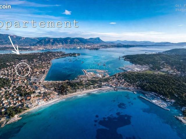 Appartement T2 46m² terrasse 11m² – Corniche Michel Pacha, Tamaris La Seyne sur Mer