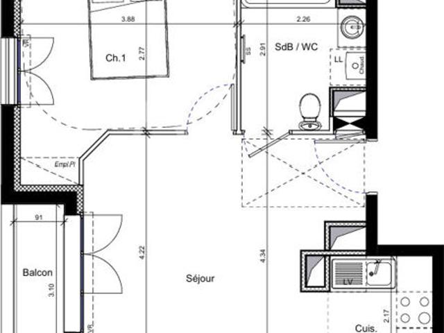 Appartement T2