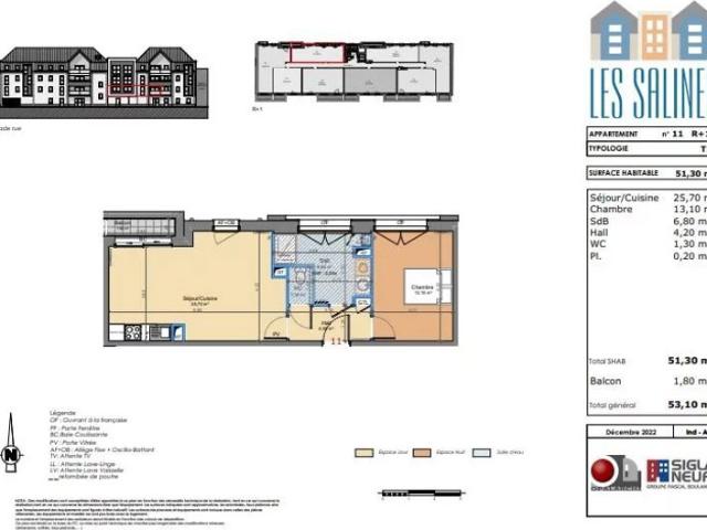 Appartement T2