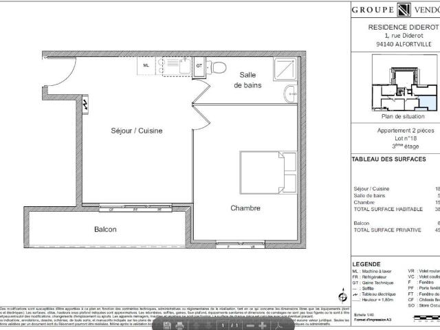 Appartement T2