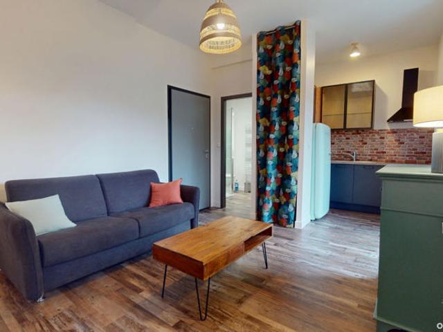Appartement T2 28.56 m2 meublé + stationnement Besançon