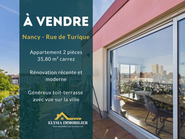 Appartement T2 35,80 m2 NANCY 54000