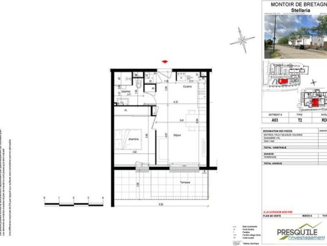 Appartement T2 38.2