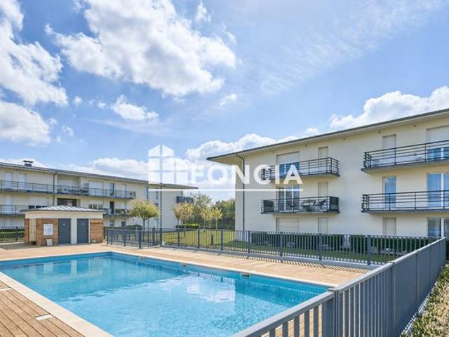 Appartement T2 39,45m2 en résidence sécurisée