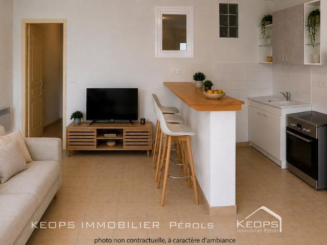 Appartement T2 39.50 m2 à Pérols