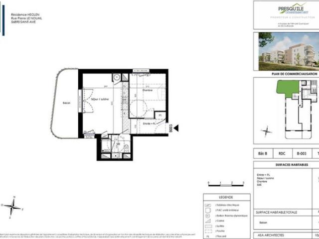 Appartement T2 39.85