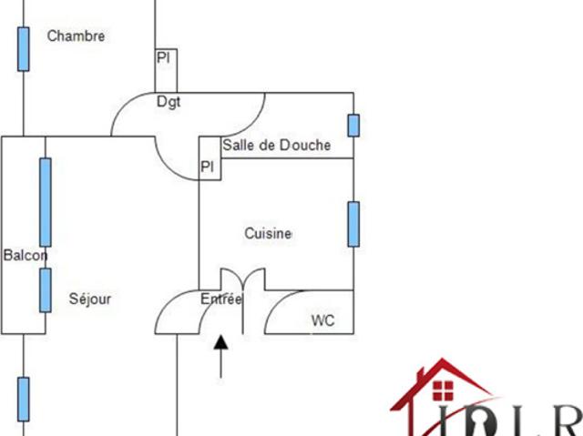 T2 avec balcon plein sud lumière et potentiel au rendez vo