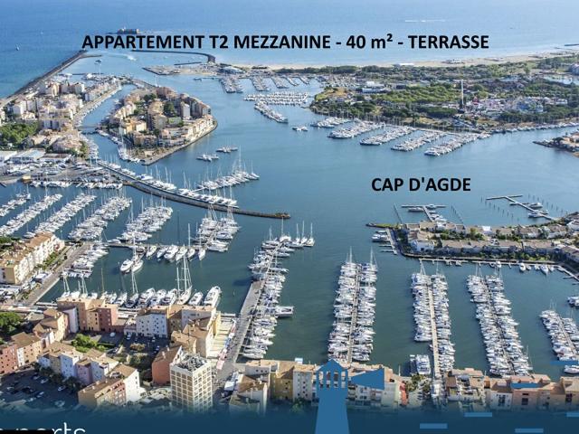 Appartement T2 Terrasse Parking 40m² Agde Cap d'Agde