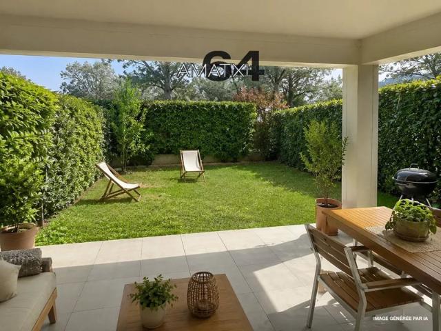 Appartement T2 très calme – Golf du phare et plage – jardin