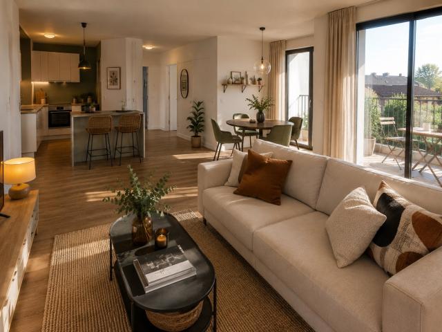 Appartement T2 Villeneuve de la Raho 2 pièces, 46 m²