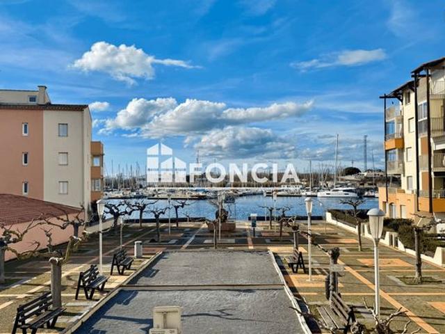 Appartement T2 vue mer au Cap d'Agde – Secteur Île des Pêcheurs, parking privatif