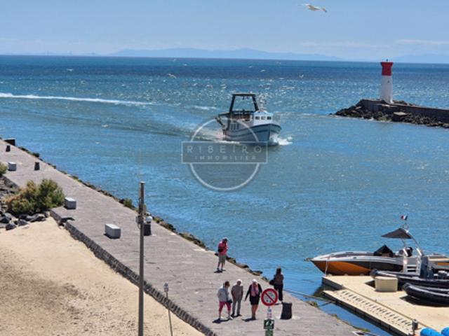 Appartement T2 vue mer à vendre au Grau d'Agde