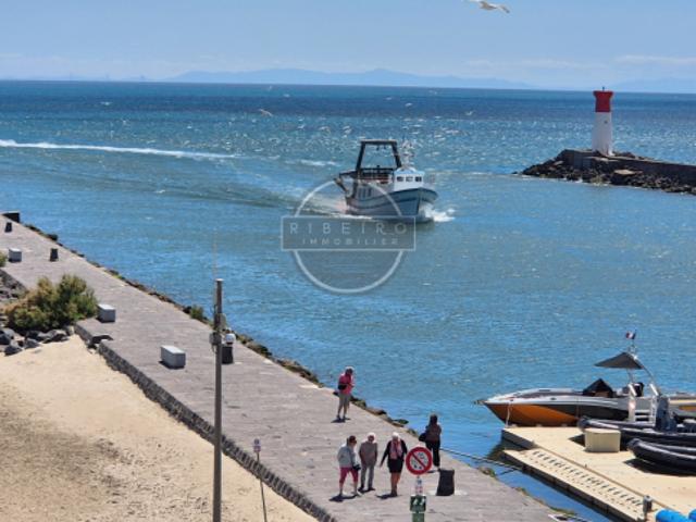 Appartement T2 vue mer à vendre au Grau d'Agde