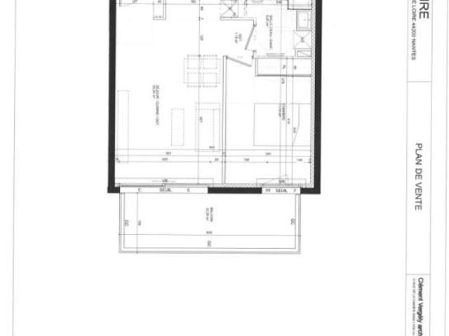 Appartement T2 à louer Nantes 42 m²