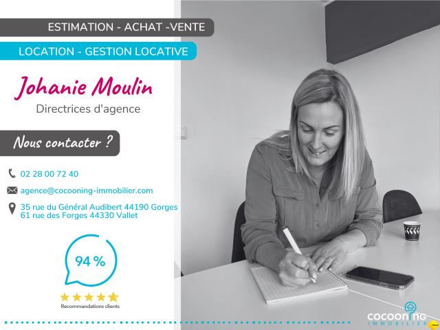 Appartement T2 à louer en village – VALLET