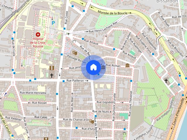 APPARTEMENT T2 A LOUER LYON 4EME ARRONDISSEMENT Cdt Arnaud Dumont d'Urville