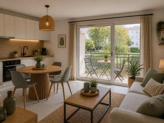 Appartement T2 avec balcon