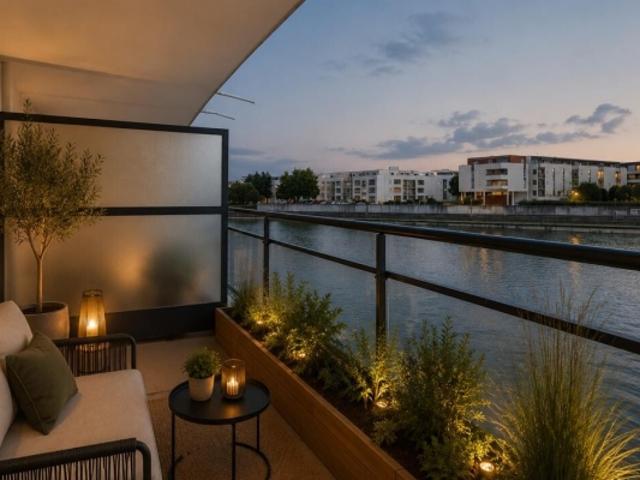 Appartement T2 avec garage et cave dans une résidence avec p