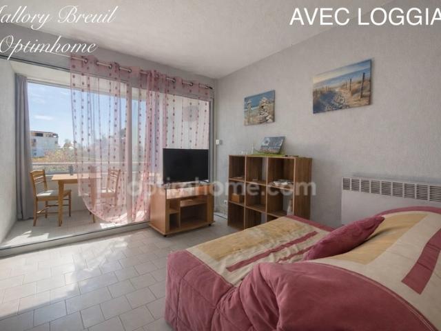 Appartement T2 29m2 avec loggia à SETE 34