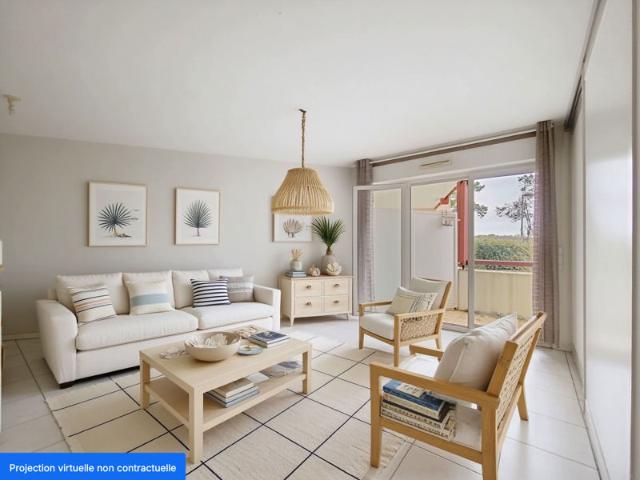 Appartement T2 avec terrasse et parking