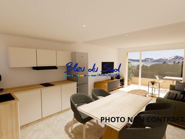 Appartement T2 avec terrasse place de parking et garage achat su