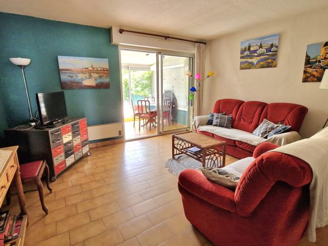 Appartement T2 avec véranda et jardinet