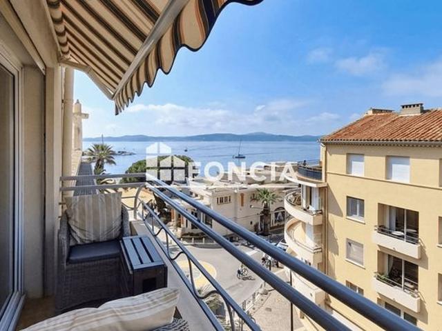 Appartement T2 BIS pleine vue mer – Centre ville Sainte Maxime – 5ème et dernier étage avec ascenseur
