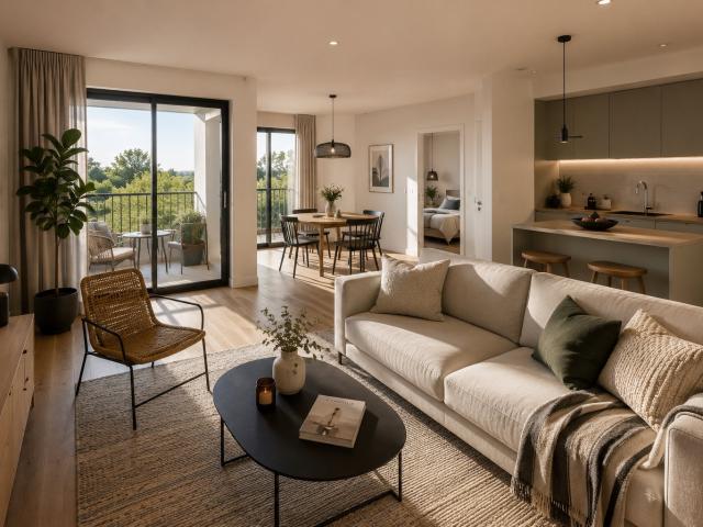 Appartement T2 Bordeaux 2 pièces, 46 m²