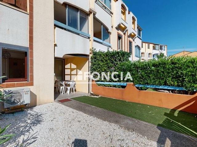 Appartement t2 cabine avec jardinet de 24m2 a deux pas de la plage