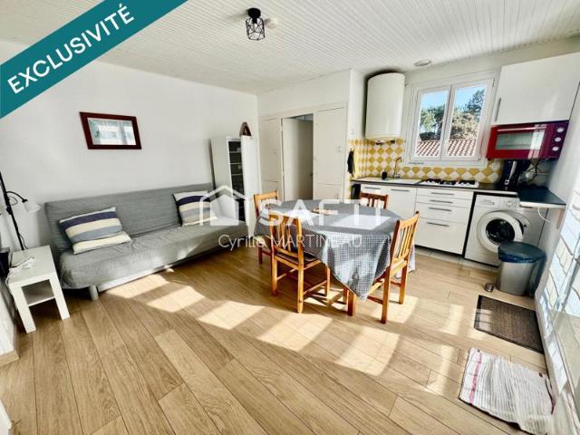 Appartement T2 dans petite copropriété