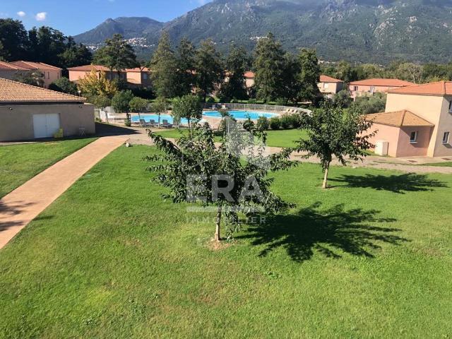 Appartement T2 dans résidence avec piscine et jardin 41m² Santa Maria Poggio