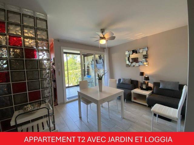 APPARTEMENT T2 DE 41 M 2 AVEC LOGGIA ET JARDIN