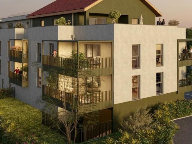 Appartement T2 de 42.12 m² au 1er étage Vétraz Monthoux