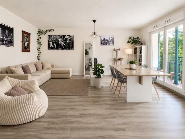 Appartement T2 de 47,09 m2 avec balcon et place de parking, Toulouse Minimes 31200
