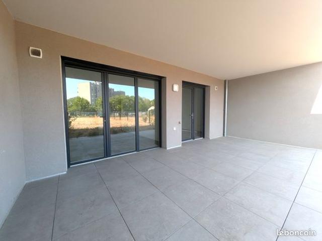 Appartement T2 de 46 m² avec jardin