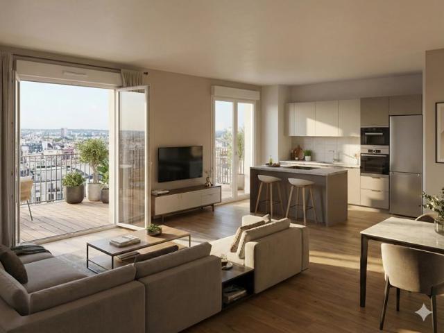 Appartement T2 de 48 m² à Saint martin du touch