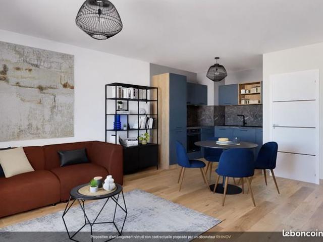 Appartement T2 de 49,48 m²