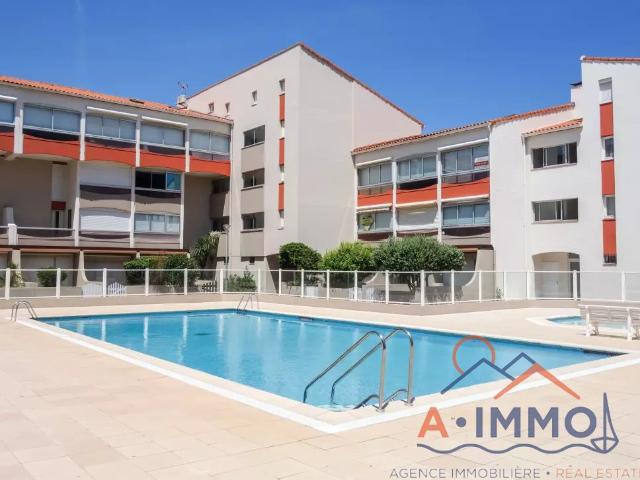 Appartement T2 de 31.2m2 dans une résidence avec piscine