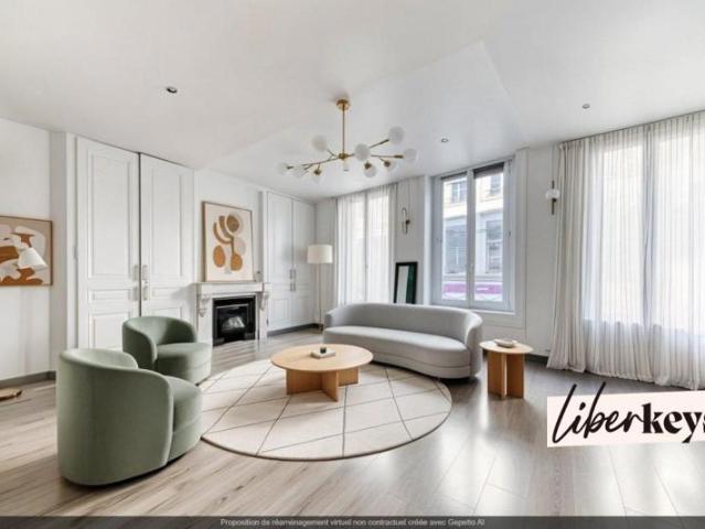 Appartement T2 de charme cœur Croix Rousse – 46,04 m² Carrez