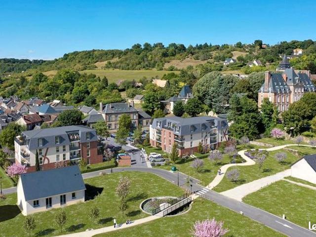 Appartement T2 dernier étage avec ascenseur et terrasse MENILLES