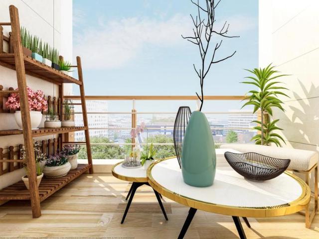 Appartement T2 DERNIER ETAGE avec vue dégagée Bordeaux Sud