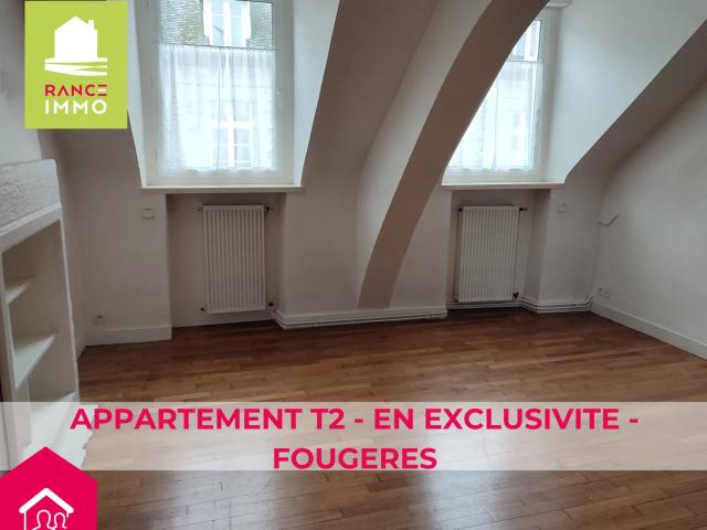 APPARTEMENT T2 EN EXCLUSIVITE FOUGERES