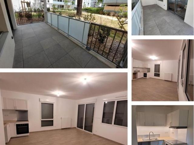Appartement T2 en RDJ avec terrasses et jardin