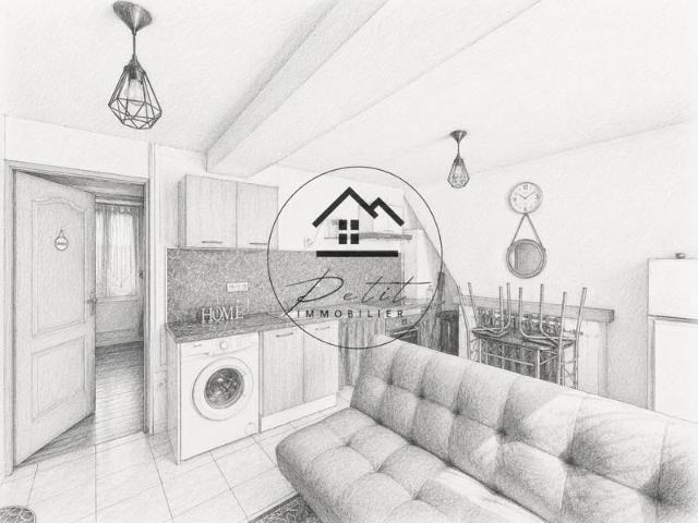 Appartement T2 en rez de chaussée avec 2 stationnements priv