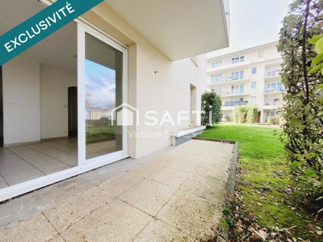 Appartement T2 en rez de jardin avec belle terrasse