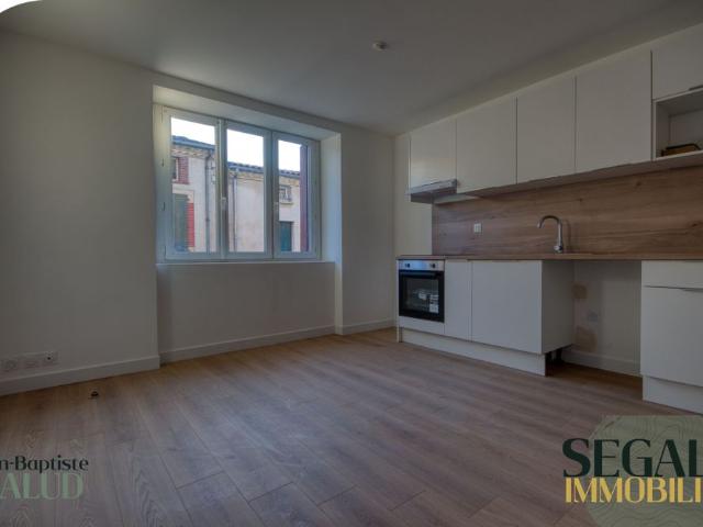 Appartement T2 entièrement neuf – cour privé – DPE C – Gourgatieu