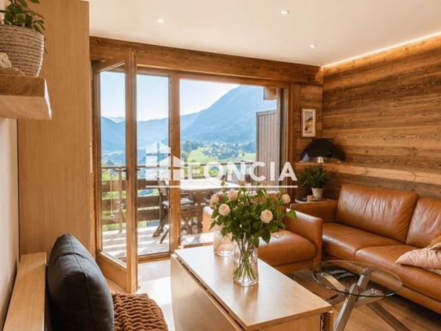Appartement T2 esprit chalet sur les hauts de Saint Jean de Sixt