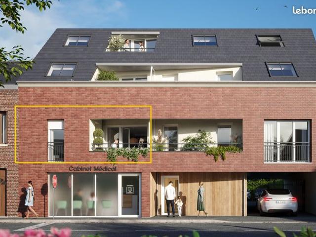 Appartement T2 Lumineux DPE A avec Balcon et Ascenseur – Rouen Rive Gauche